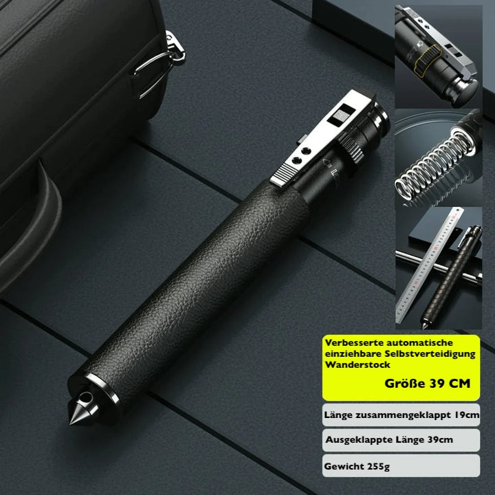 Guardian | Faltbarer Wanderstock mit Selbstverteidigung & rutschfestem Griff