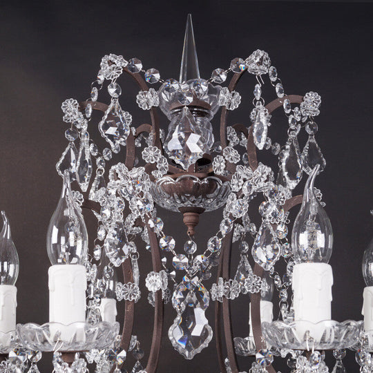 AntiqLume | Rustikale Kristalllampe mit antikem Flair