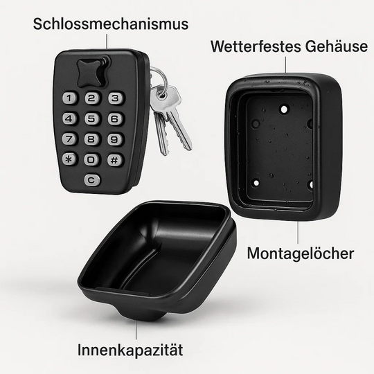 KeyGuard | Outdoor-Schlüsselsafe Schlüsselbox