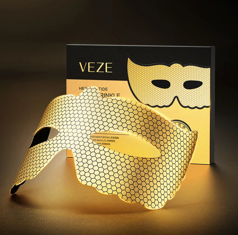 PeptideLift | Goldene Kollagen-Augenmasken für Straffheit
