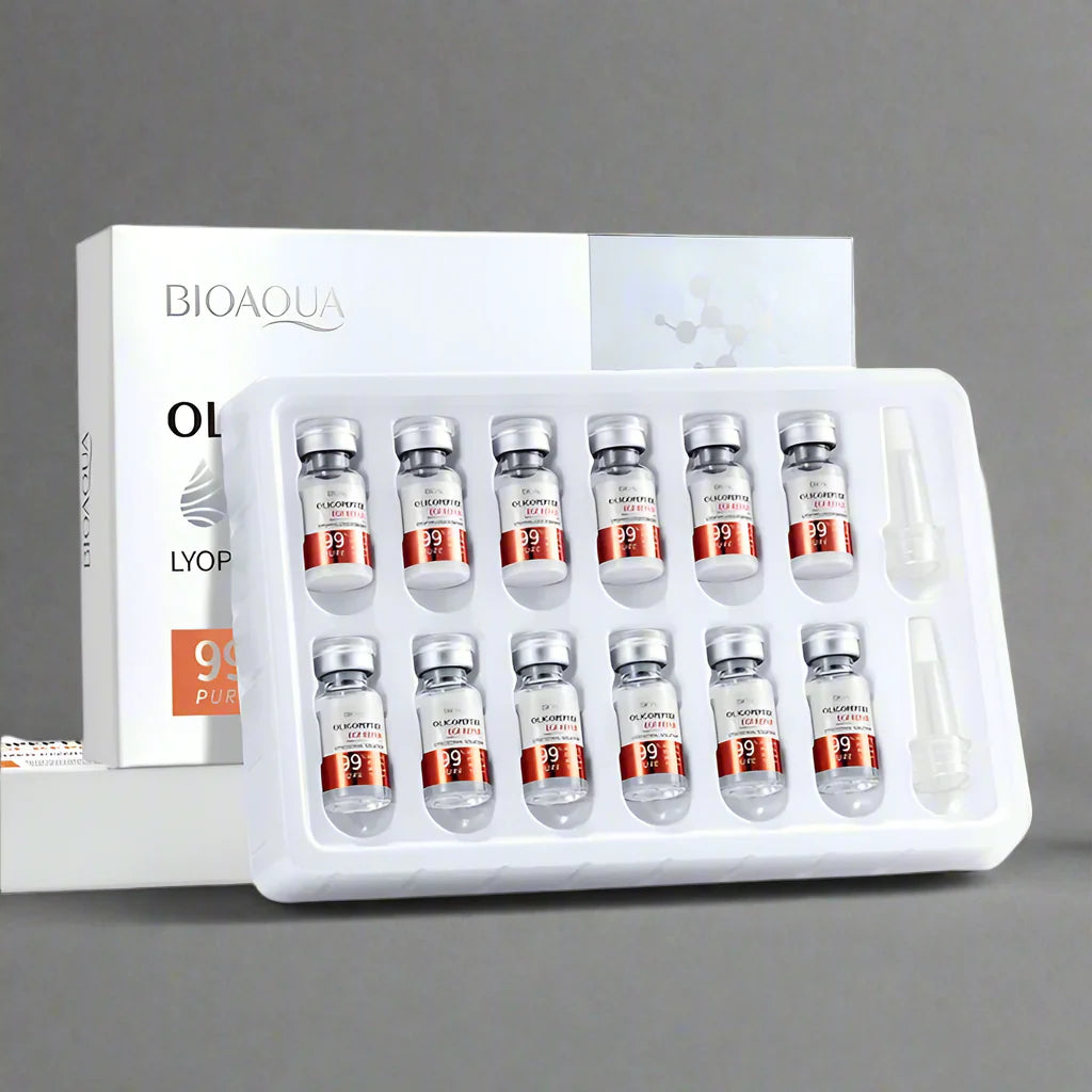 SaraGlow | Hautverjüngendes Oligopeptid Pflege-Set für strahlende Haut