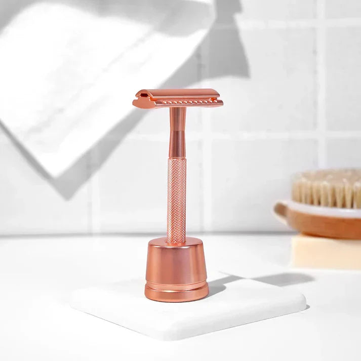 SilkLady | Premium Rasiermesser mit Basis