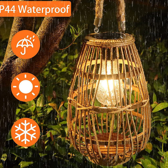 AmberLoom | Natürliche Solarleuchte für Garten & Terrasse