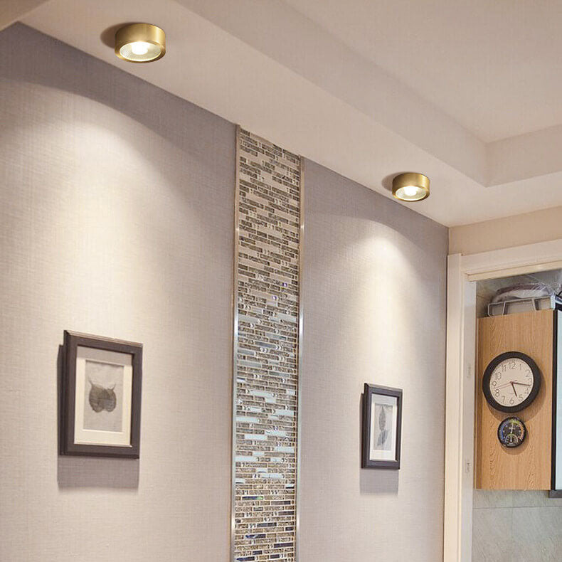 LumaCopper | Ultraflache LED-Deckenleuchte aus Vollkupfer