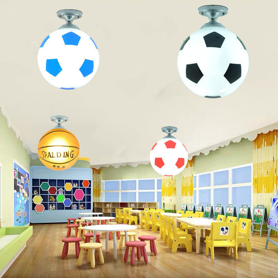 GoalGlow | Fußball-Basketball Lampe fürs Kinderzimmer