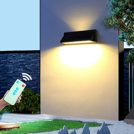 SolarSlope | Schräge LED-Wandleuchte für den Patio