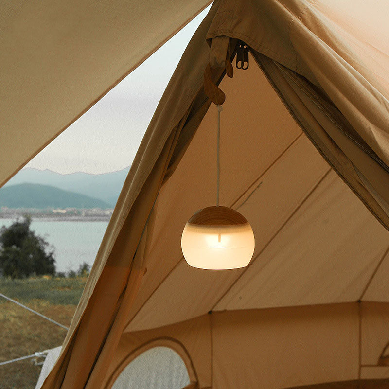 CampHalo | Stilvolle USB-Zeltlampe mit Haken