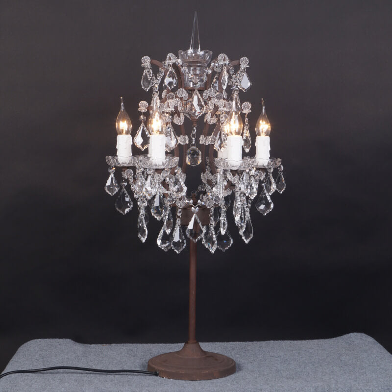 AntiqLume | Rustikale Kristalllampe mit antikem Flair