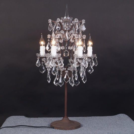 AntiqLume | Rustikale Kristalllampe mit antikem Flair