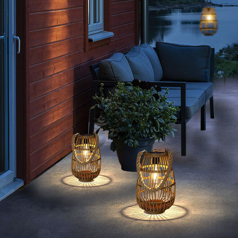 AmberLoom | Natürliche Solarleuchte für Garten & Terrasse