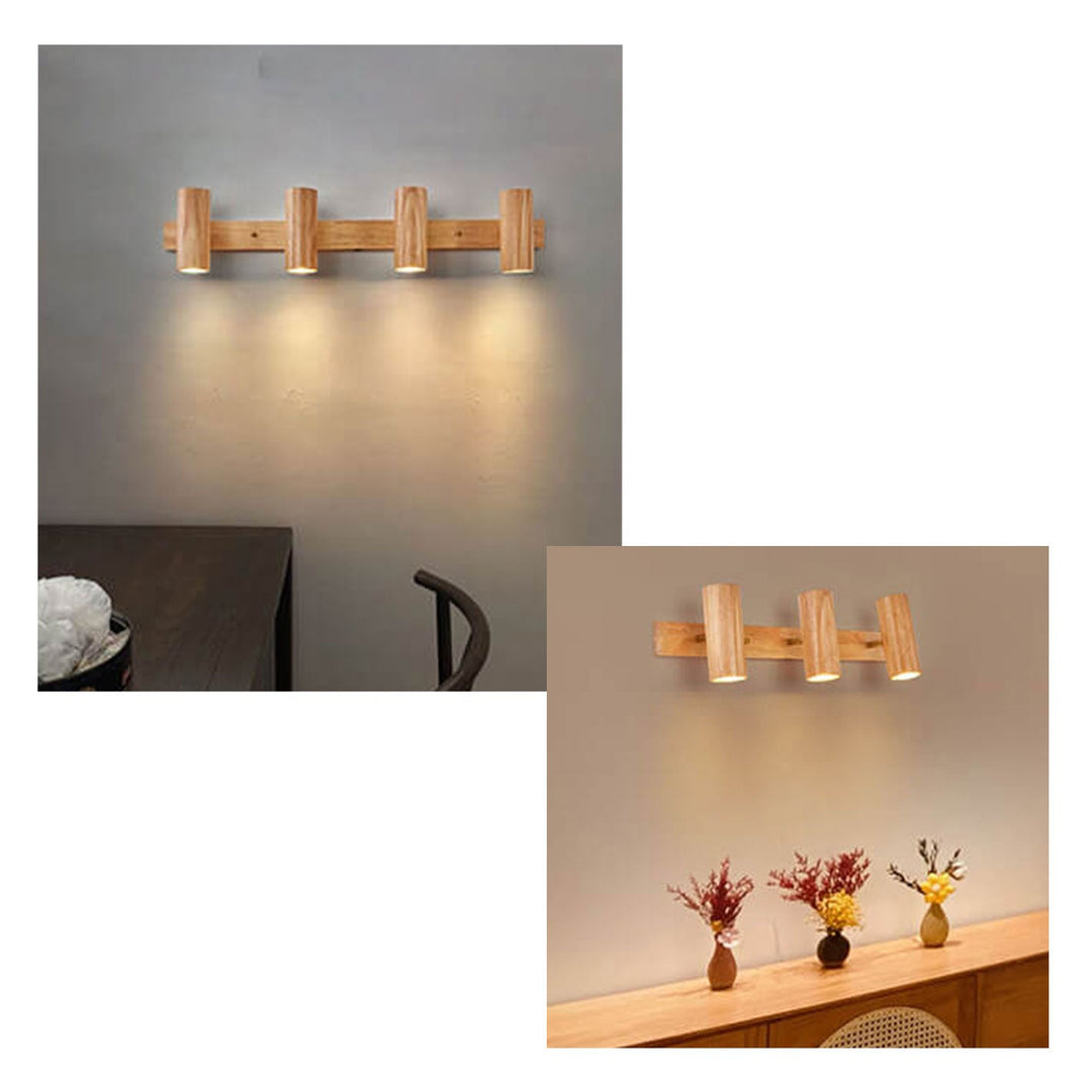 BeamWood | Minimalistisches Holz-Spotlicht mit LED