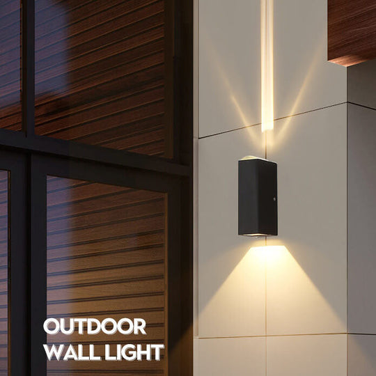 LumaBloc | Moderne Außenleuchte aus Aluminium