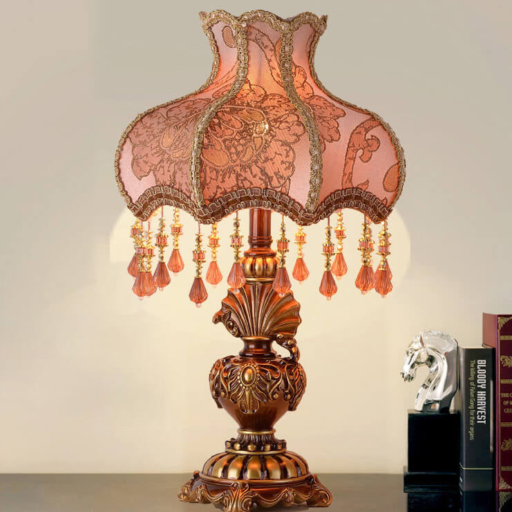 PeachLuxe | Europäische Stofflampe mit Charme