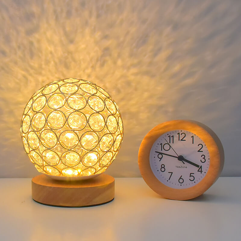 AuraDot | Moderne Minimalistische Runde Tischlampe