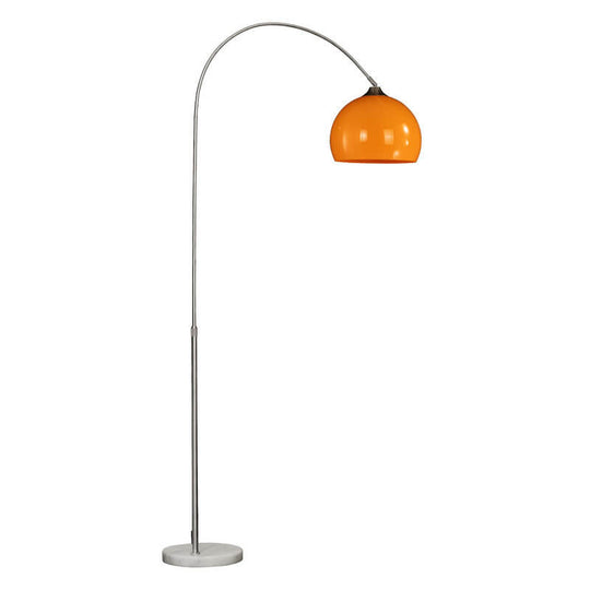 AcriLux | Moderner Globus Acrylschirm Angelrute 1-Licht Stehlampe