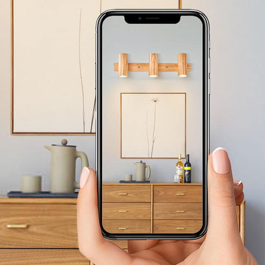 BeamWood | Minimalistisches Holz-Spotlicht mit LED