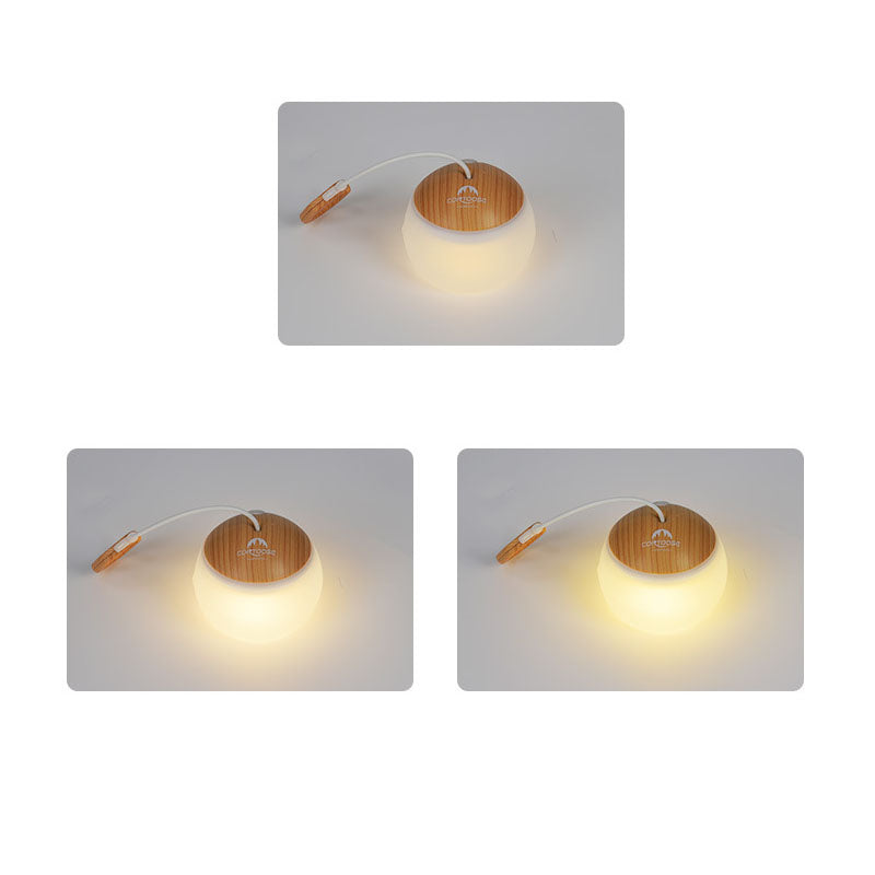 CampHalo | Stilvolle USB-Zeltlampe mit Haken