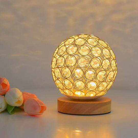 AuraDot | Moderne Minimalistische Runde Tischlampe