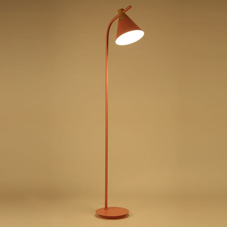 GlowPole | Nordic Creative Macaron Cone Shade 1-Licht Stehlampe