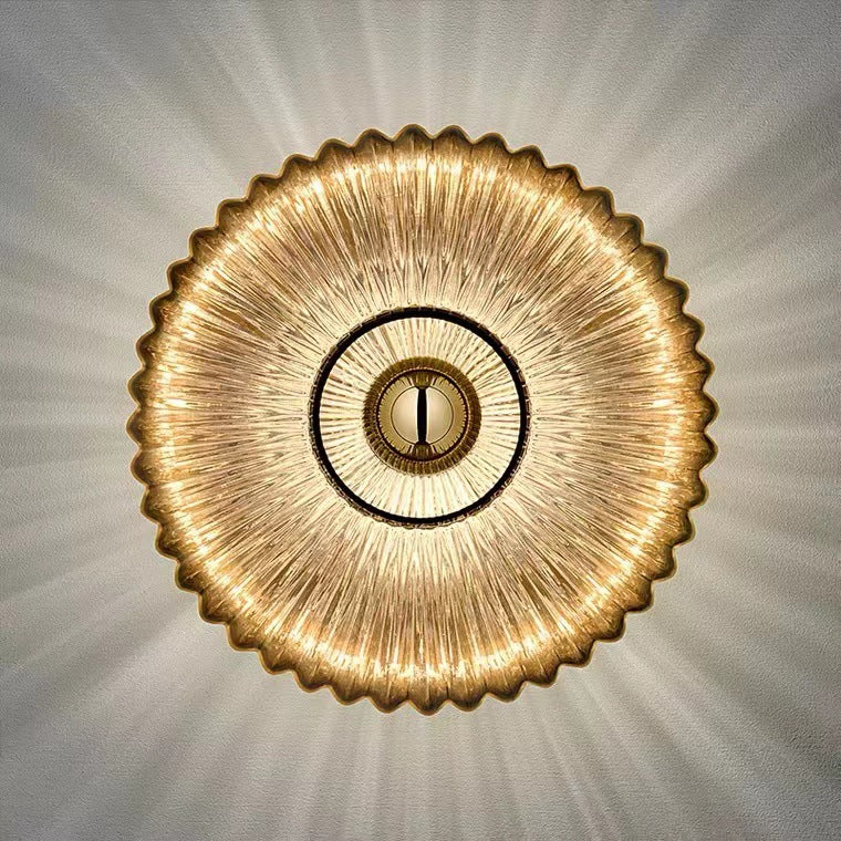 SmokeRing | Vintage-inspirierte Glas-Wandlampe