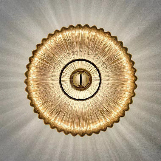 SmokeRing | Vintage-inspirierte Glas-Wandlampe
