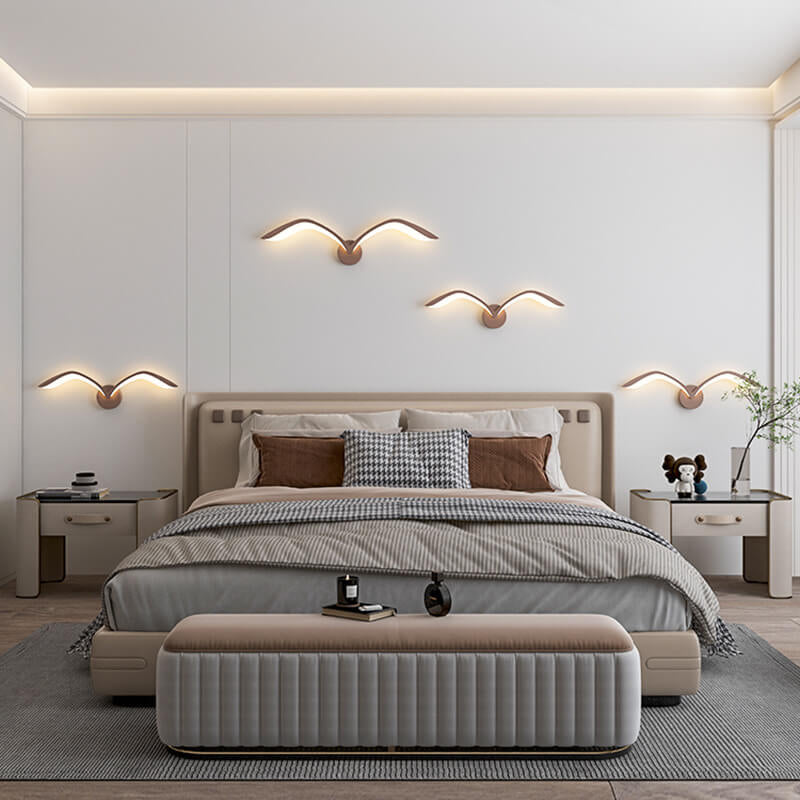 Seaglow | Nordic LED-Wandleuchte in Möwenform