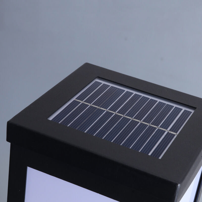 GlowPost | Moderne Solar-Rasen-Säulen-Außen-Wasserdichte Weglampe