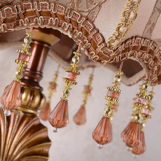 PeachLuxe | Europäische Stofflampe mit Charme