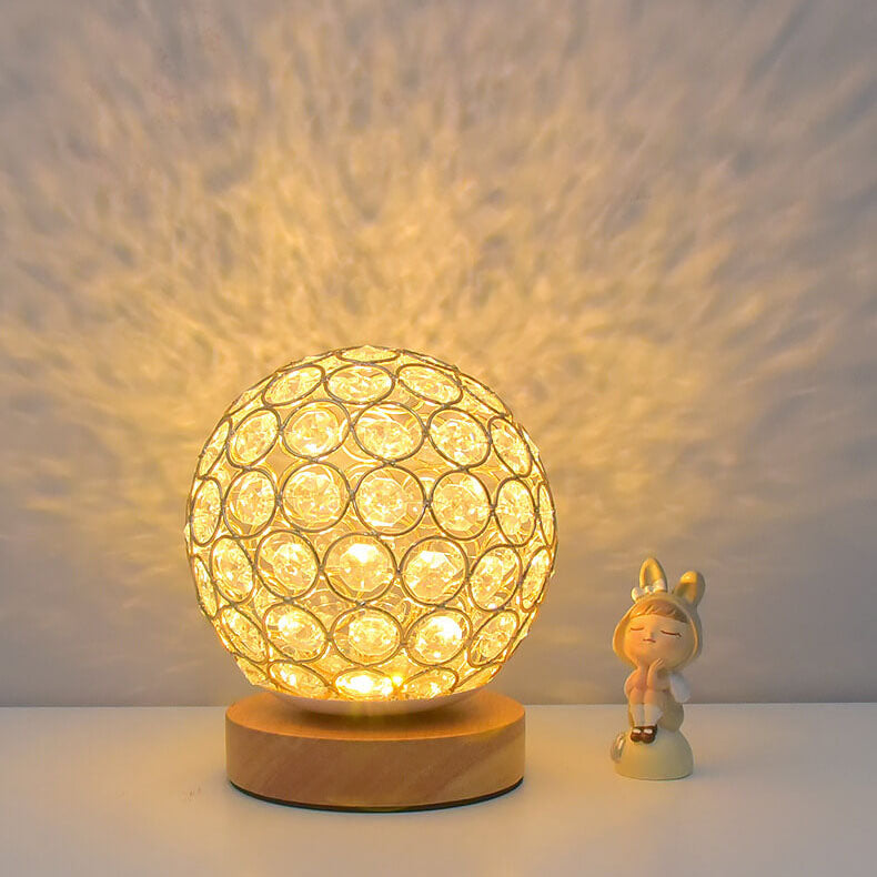 AuraDot | Moderne Minimalistische Runde Tischlampe