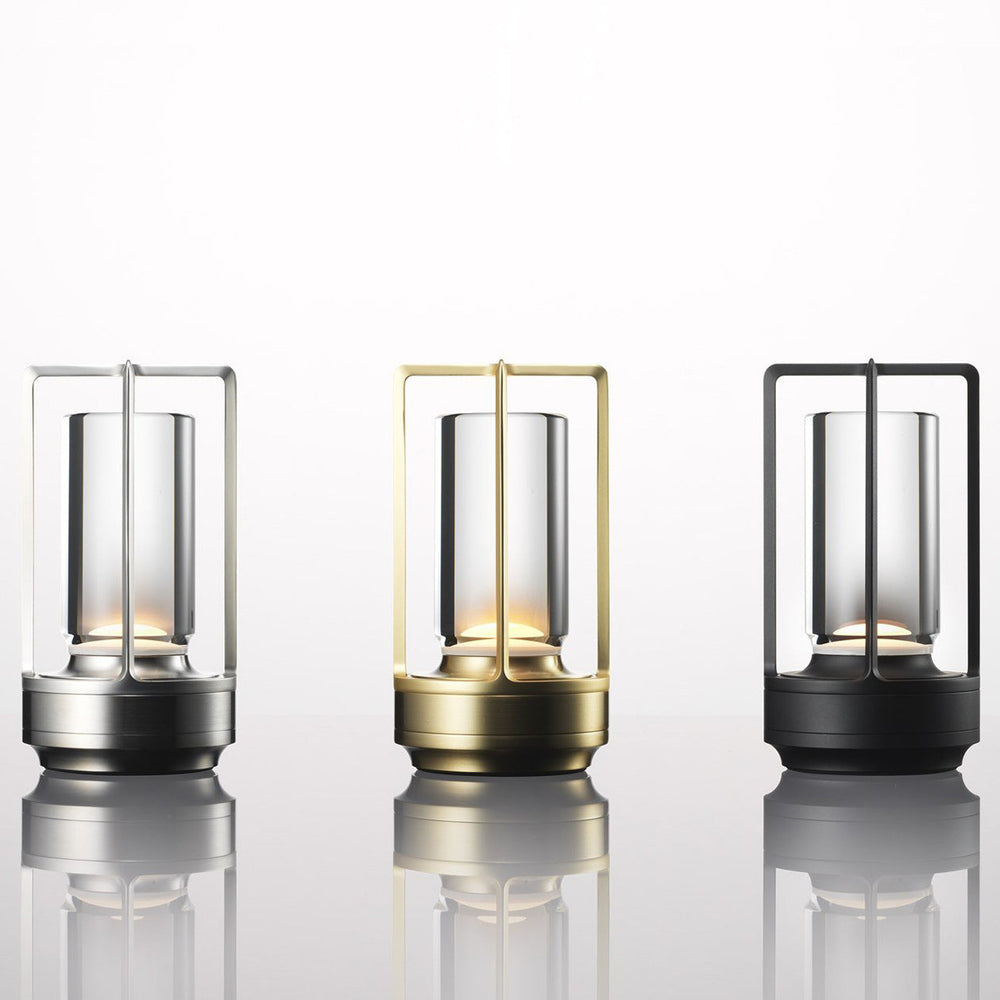 BronzaLight | Wiederaufladbare Acryl Nachttischlampe