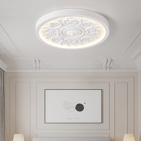 GlowMira | Moderne Harz-Deckenlampe mit variabler Lichtfarbe