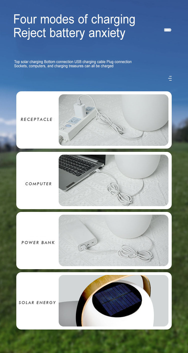 AuraBox | Tragbarer Solar-PE-Korb, LED-Außenleuchte, wasserdicht, dekorativ