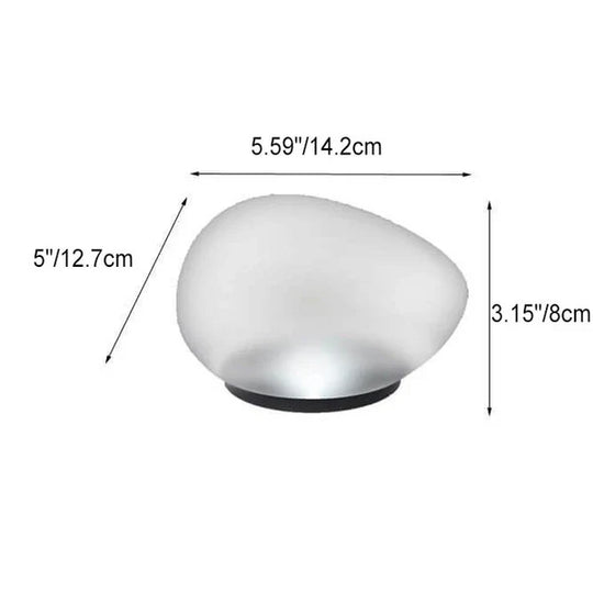 GlowPebble | Solarbetriebene LED-Leuchte mit Glasdesign