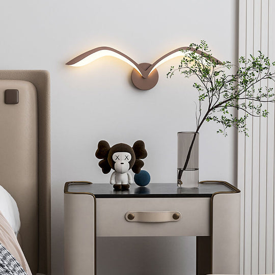 Seaglow | Nordic LED-Wandleuchte in Möwenform