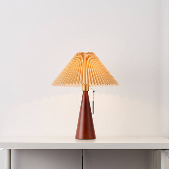 HikariGlow | Vintage Stofflampe im Zen-Stil
