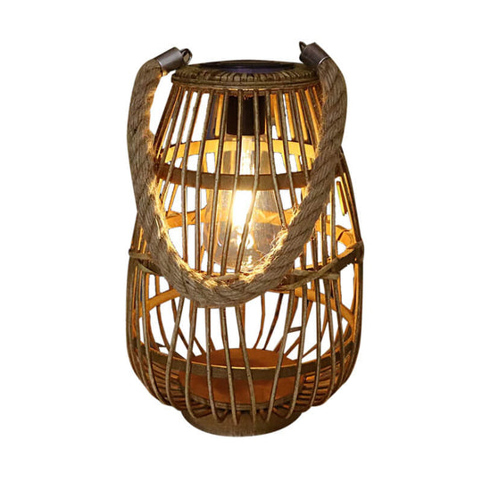 AmberLoom | Natürliche Solarleuchte für Garten & Terrasse
