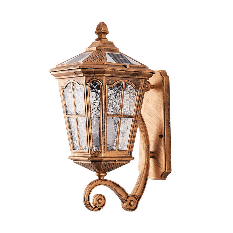 SolarVerve | Antike Wandlampe mit Solartechnologie