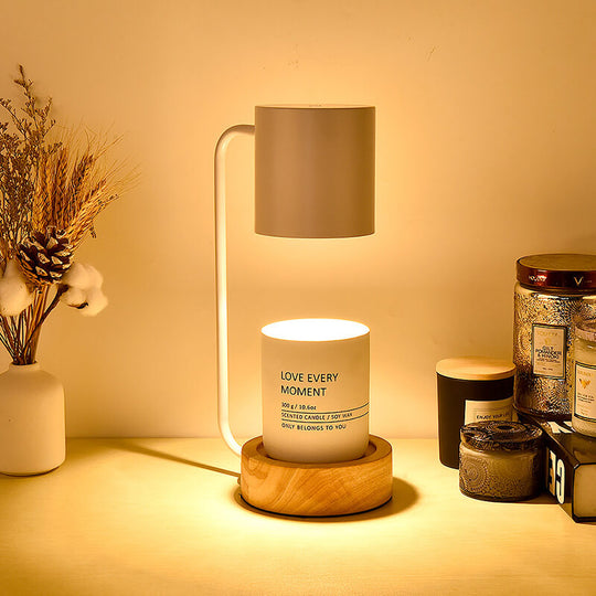BeamNest | Japanische minimalistische Holz-Timing-Dimm-Tischlampe