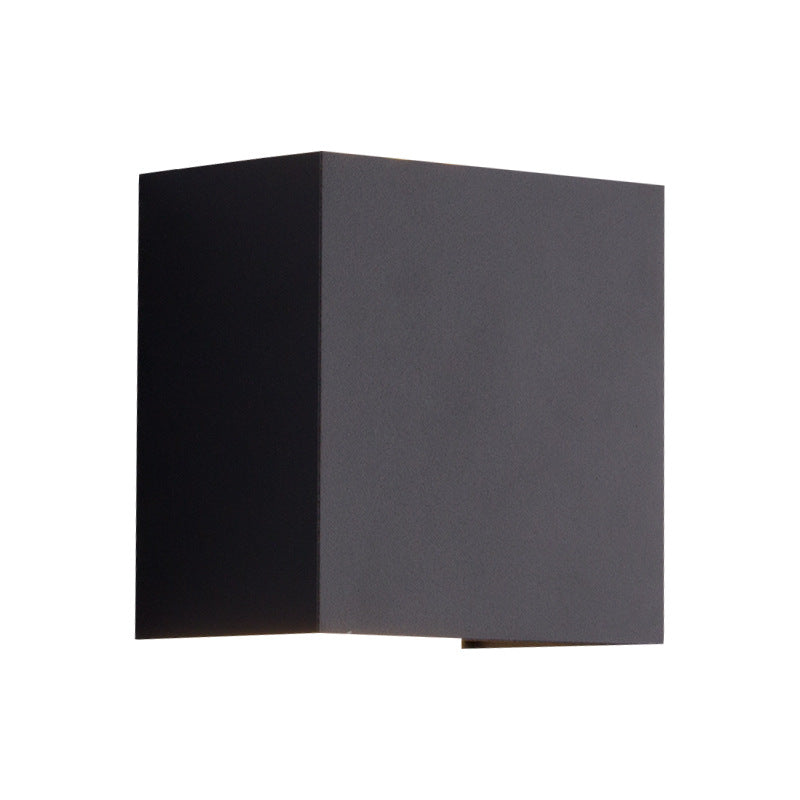 GlowSquare | Stilvolle LED-Wandleuchte für Garten & Zaun