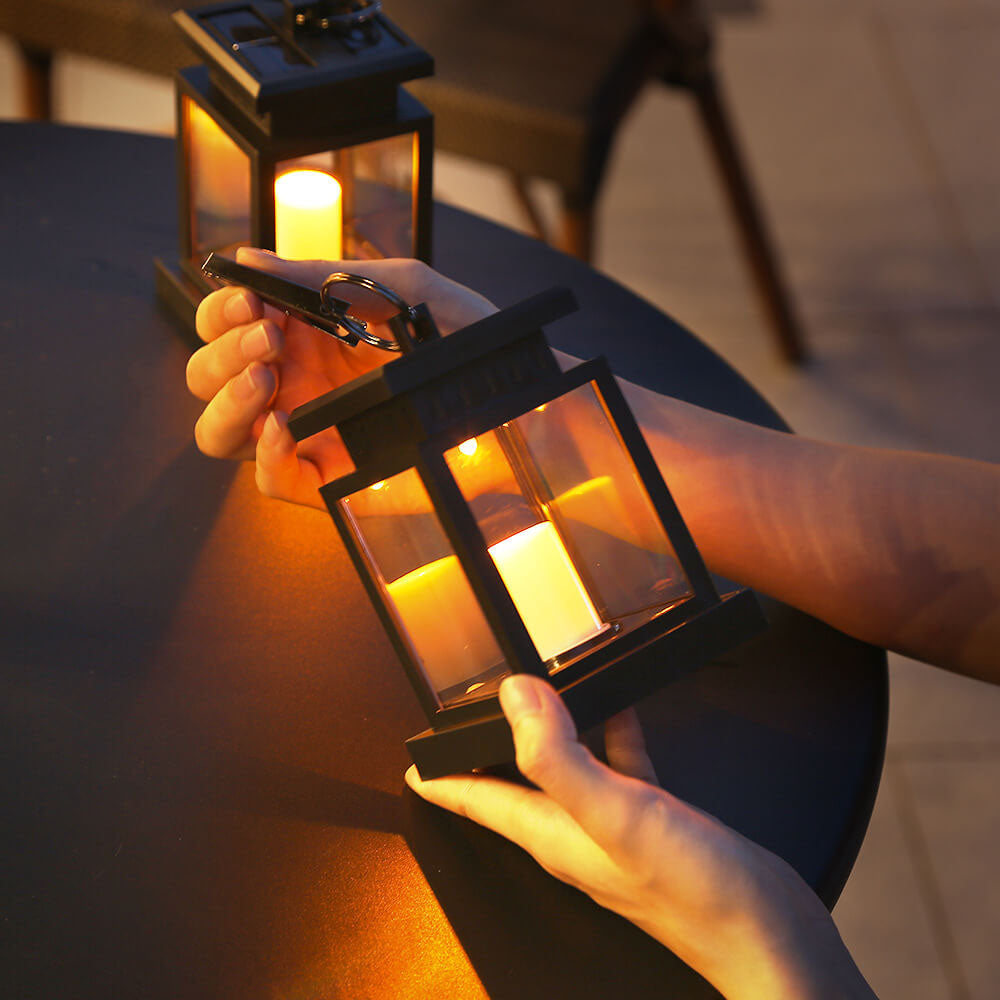 SolarNostalgia | Wetterfeste LED-Laterne im Retro-Look