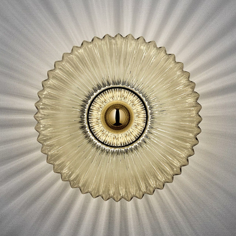 SmokeRing | Vintage-inspirierte Glas-Wandlampe