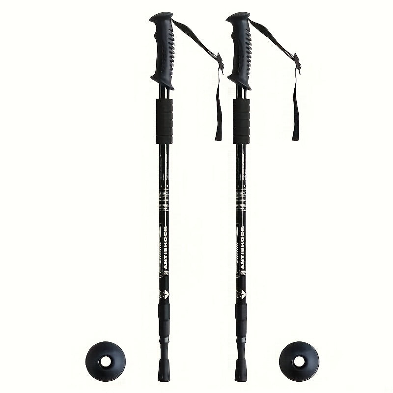 PeakStride | Ergonomische Teleskop-Wanderstöcke – 2 Stück in Verschiedenen Farben