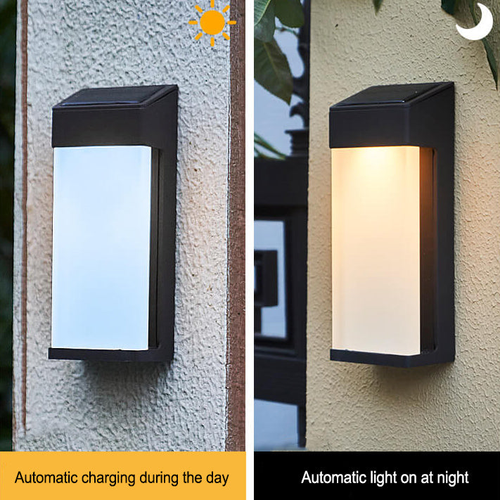 SolaraCube | Quadratische LED-Wandleuchte für Außen