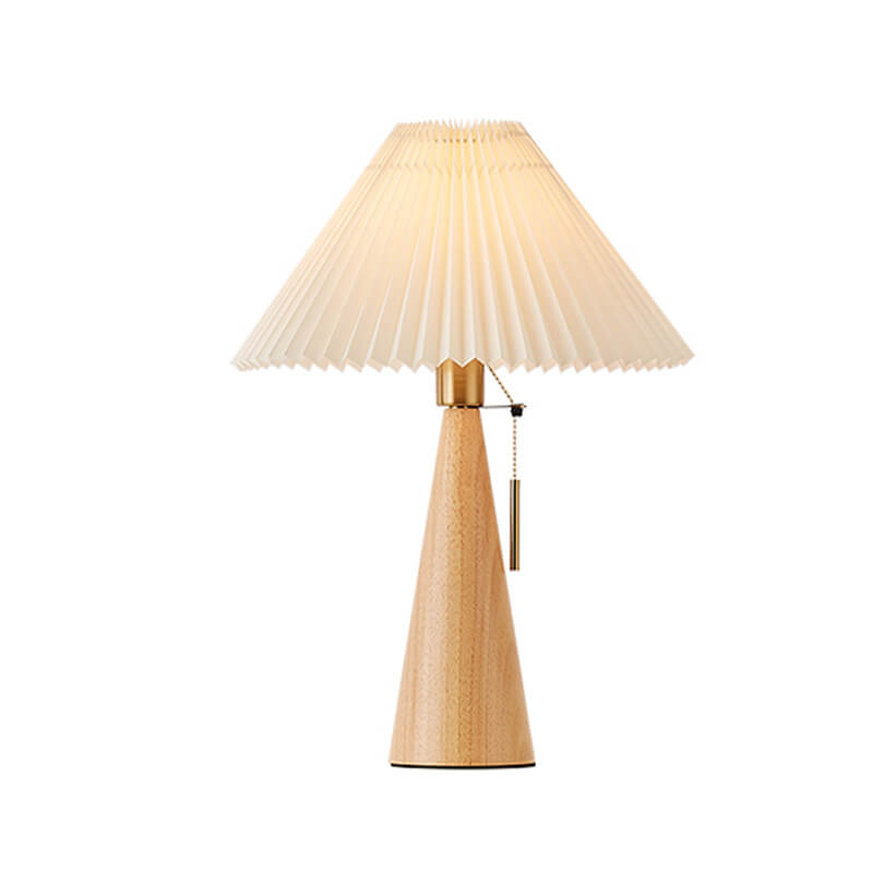 HikariGlow | Vintage Stofflampe im Zen-Stil
