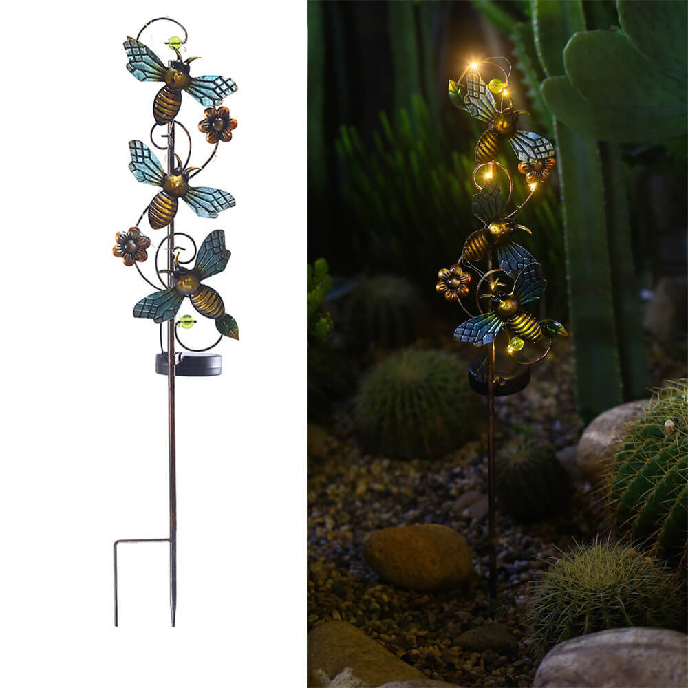 WildLight | Solar Gartenlicht mit Eisenfiguren
