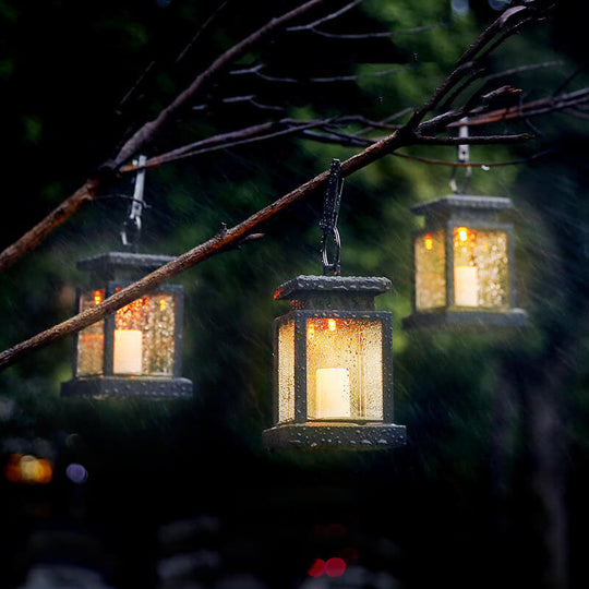 SolarNostalgia | Wetterfeste LED-Laterne im Retro-Look