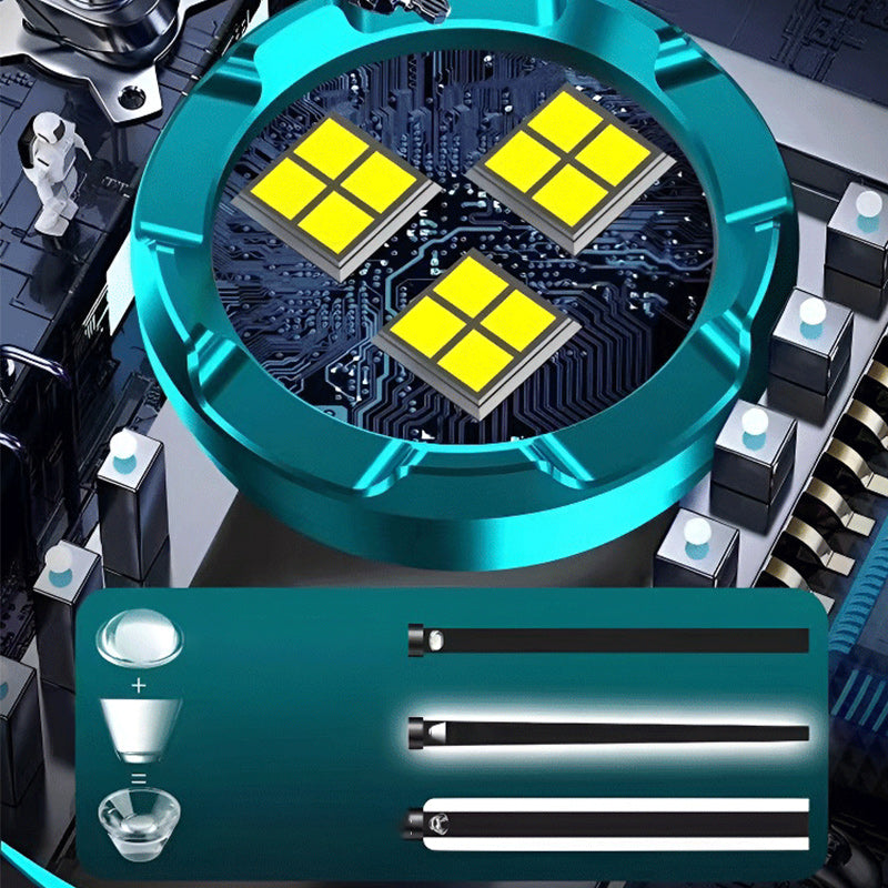 PocketRay | Kompakte LED-Taschenlampe – Robust & Wasserdicht