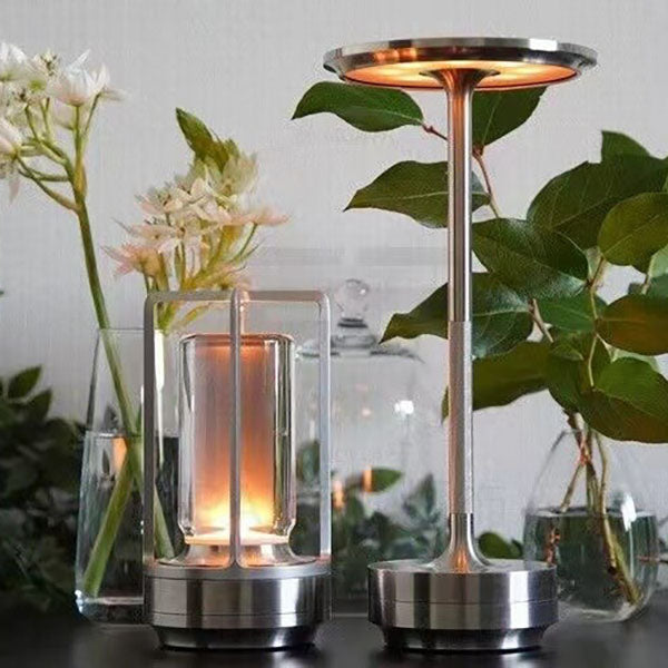 BronzaLight | Wiederaufladbare Acryl Nachttischlampe
