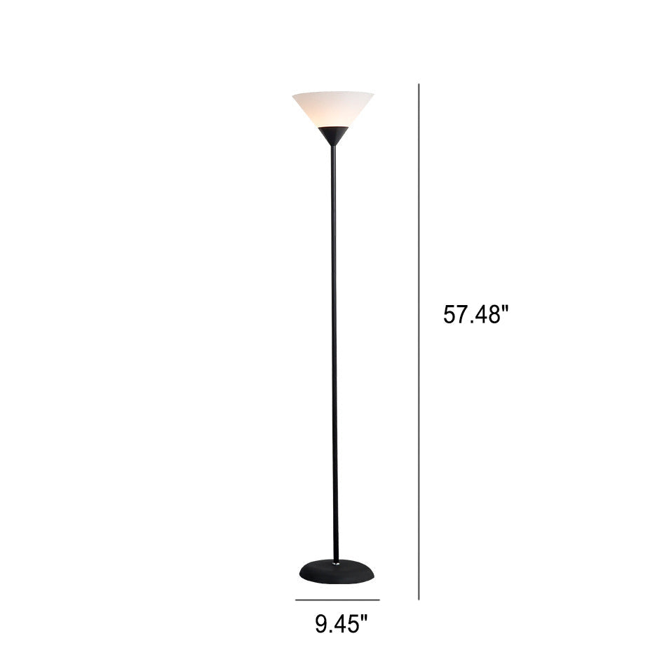 ConeLume | Kreative Minimalistische Kegel-Schirm 1-Licht Stehlampe
