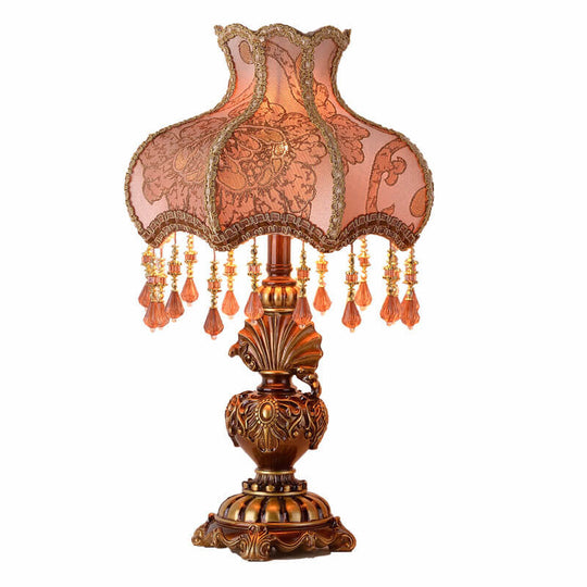 PeachLuxe | Europäische Stofflampe mit Charme